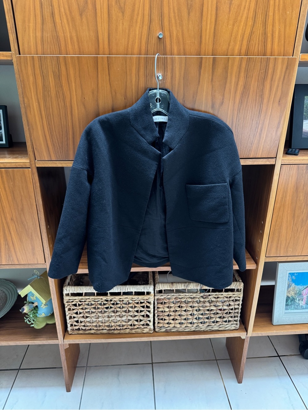 Authentic CELINE Open-Front Jacket - Picture 2 of 8